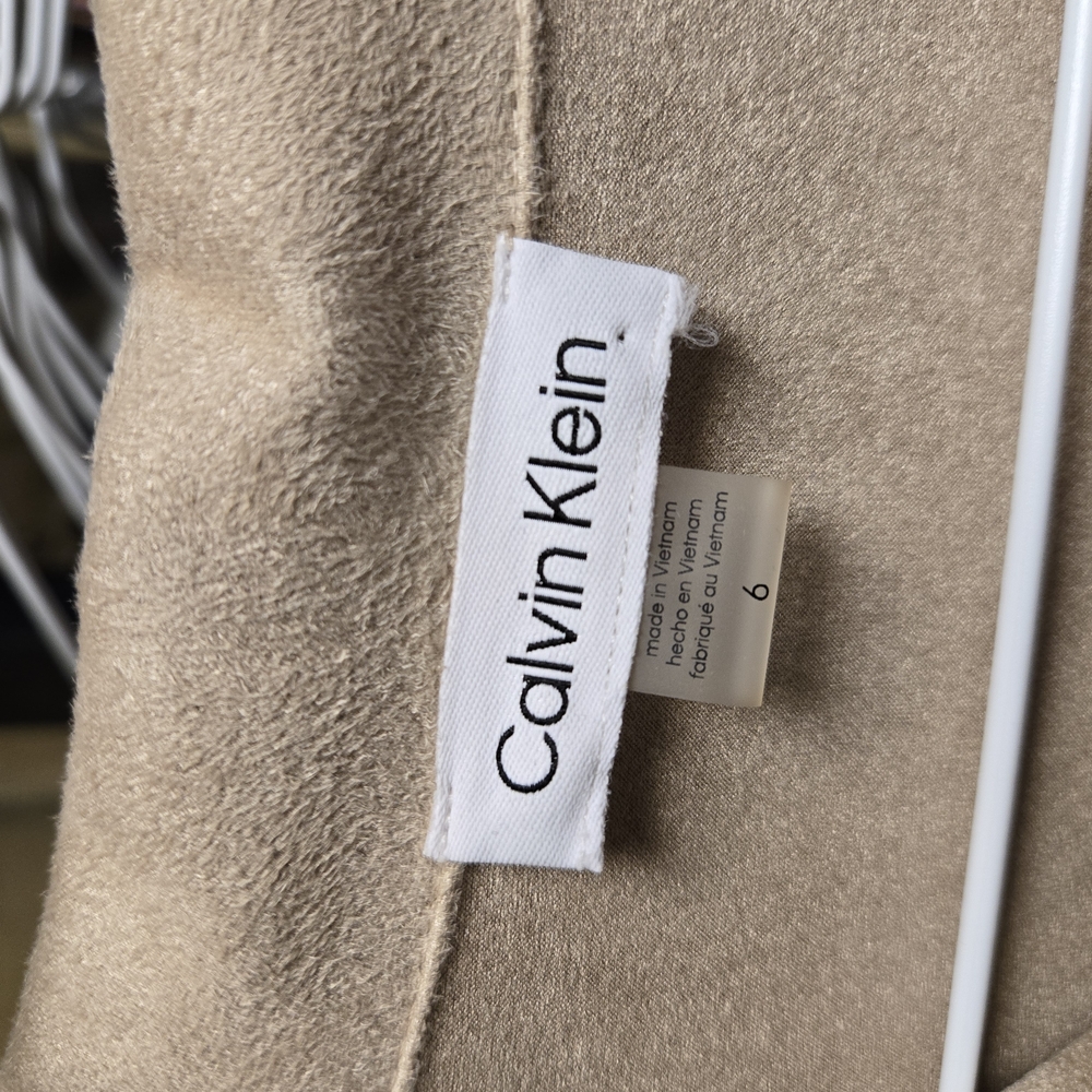 Calvin Klein Beige Soft Dress